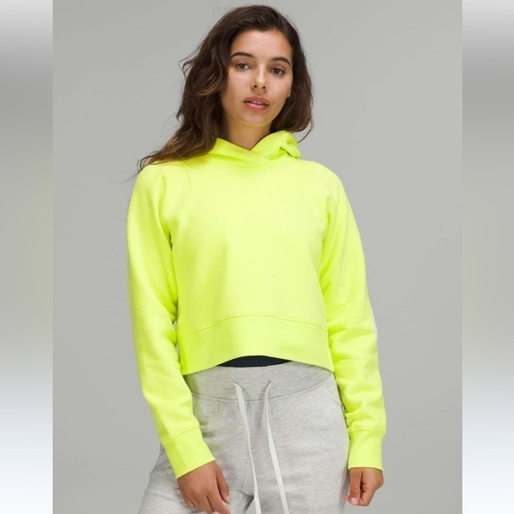 Lululemon Loungeful Cropped Hoodie
Electric Lemon size 4 - Picture 1 of 8